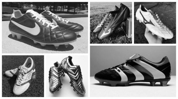 Pele, Nomis, Charly, Bikkembergs, and Le Coq Sportif Soccer Boots image 0